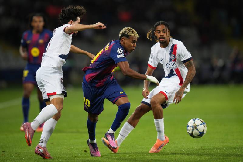 Barcellona PSG Lamine Yamal