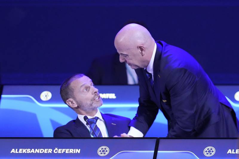 Ceferin Infantino FIFA Congress