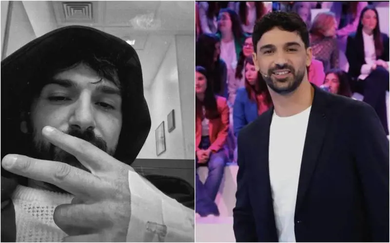 Raimondo Todaro in ospedale, la foto preoccupa i fan. Il messaggio del ballerino: "Sarà così a vita"