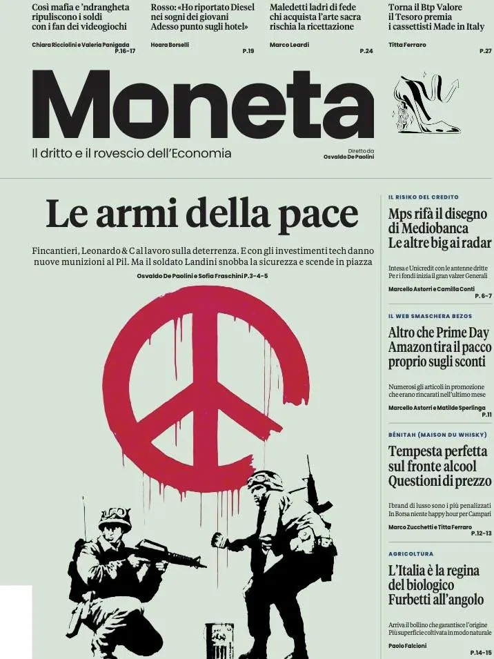 Su Moneta gli artificieri della pace