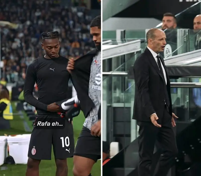“Non fiata nessuno!”: cosa c'è dietro le urla di Allegri contro Leao dopo Juve-Milan