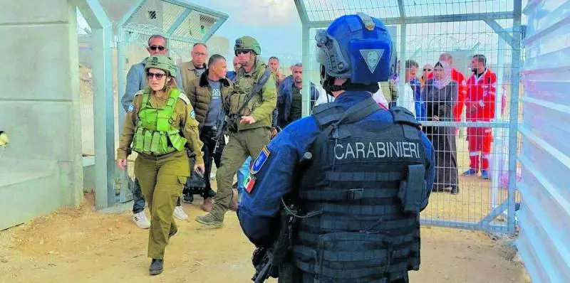 I nostri militari già pronti a tornare al valico di Rafah per sorvegliare la frontiera
