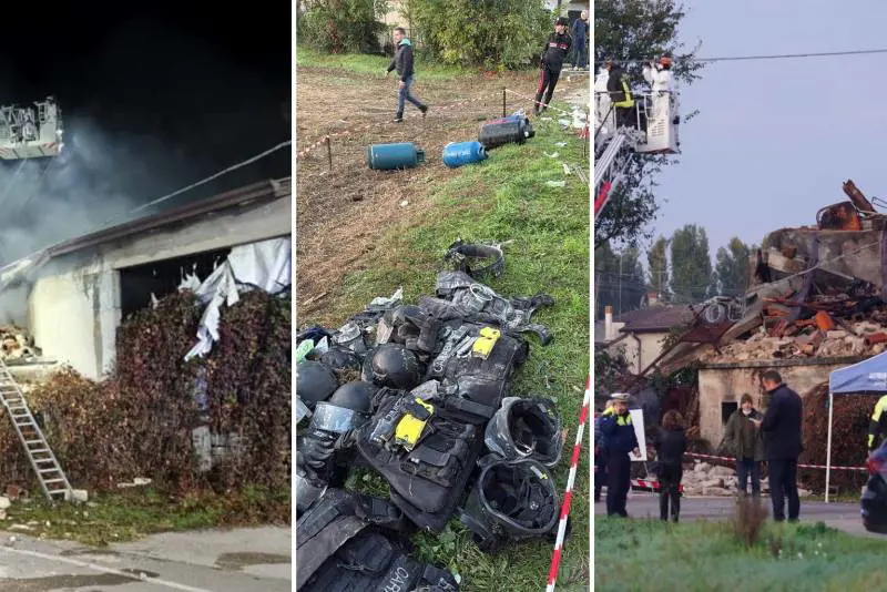 Tre fratelli fanno saltare in aria un'abitazione durante uno sgombero, muoiono tre carabinieri