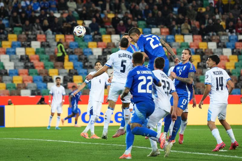 Italia Israele Mancini gol