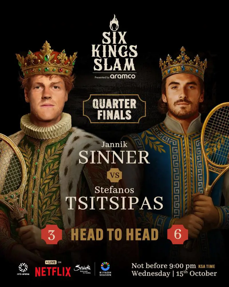 È il giorno di Sinner-Tsitsipas: chi è l’avversario e dove vedere la gara