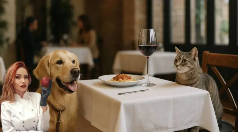 A tavola con Fido: gli italiani non lasciano più a casa i loro animali