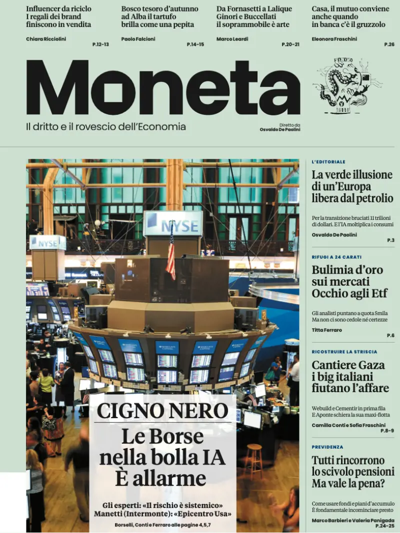 Moneta, la bolla ChatGpt nelle Borse