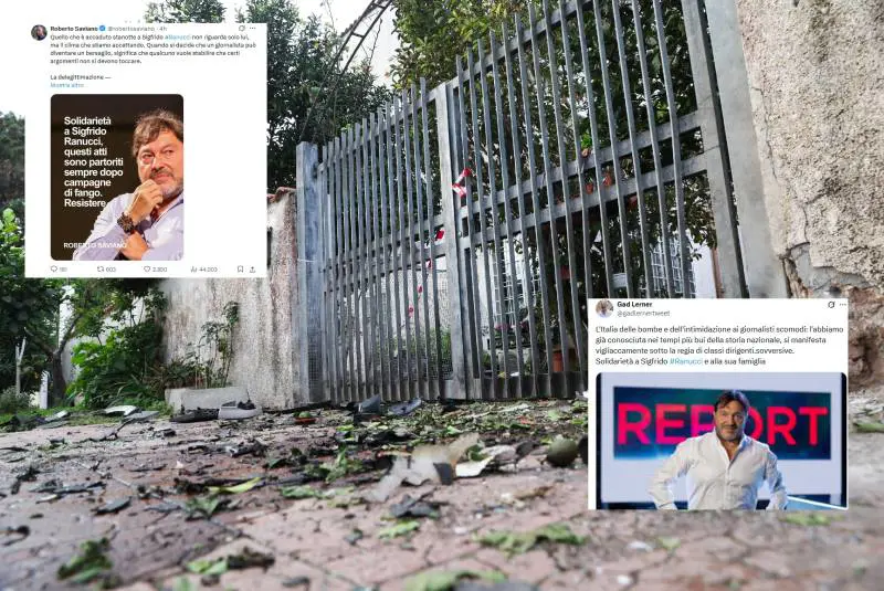 "Ranucci bersaglio pubblico, classi dirigenti eversive". Lerner e Saviano contro il governo