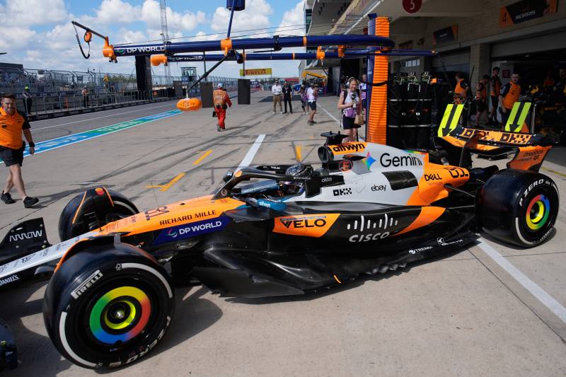 F1 Austin FP1 Piastri