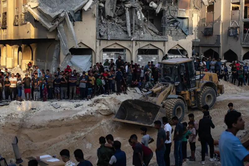 A Gaza la task force per trovare i corpi 