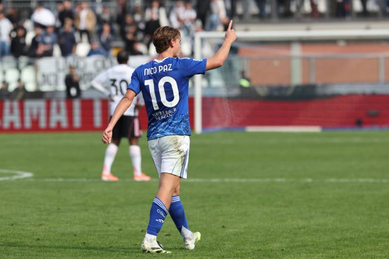 Como Juventus Paz celebrazione