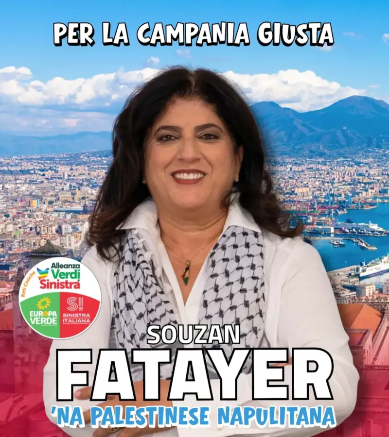 "Sembra Caccamo". Chi è la candidata palestinese alle Regionali in Campania che fa sorridere i social