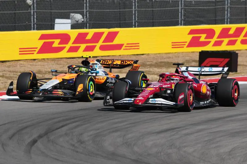 F1, ad Austin domina Verstappen, Leclerc beffato nel finale da Norris, Hamilton 4°