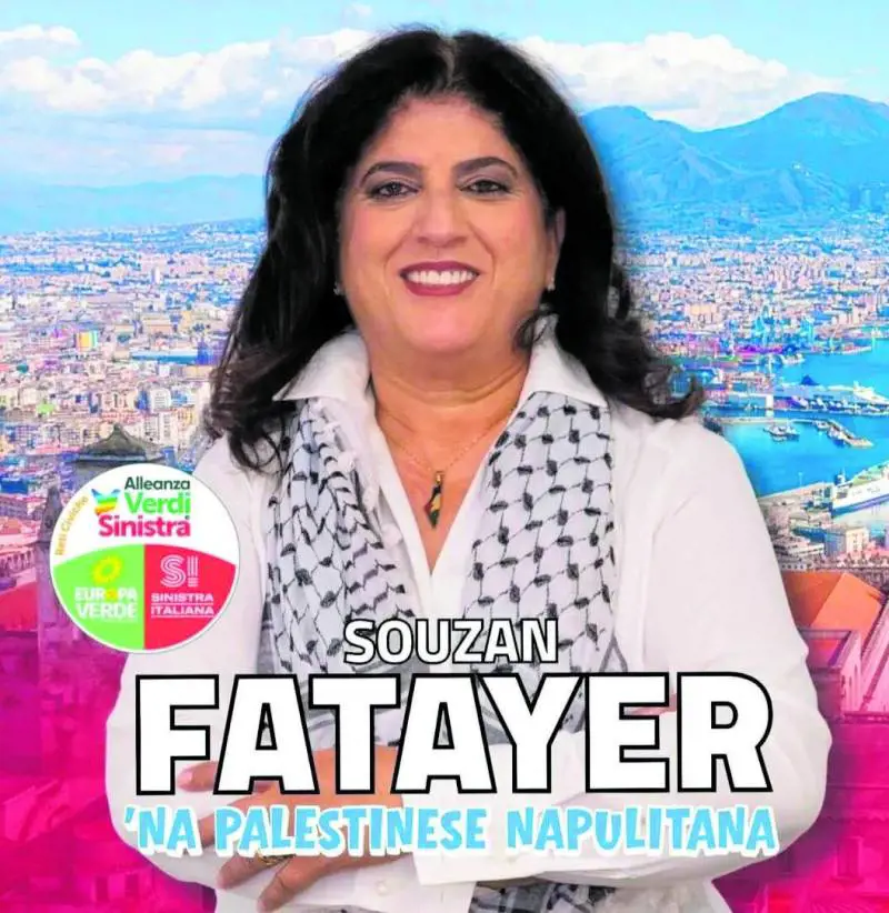 La sinistra lancia la "palestinese napulitana" che esalta i terroristi