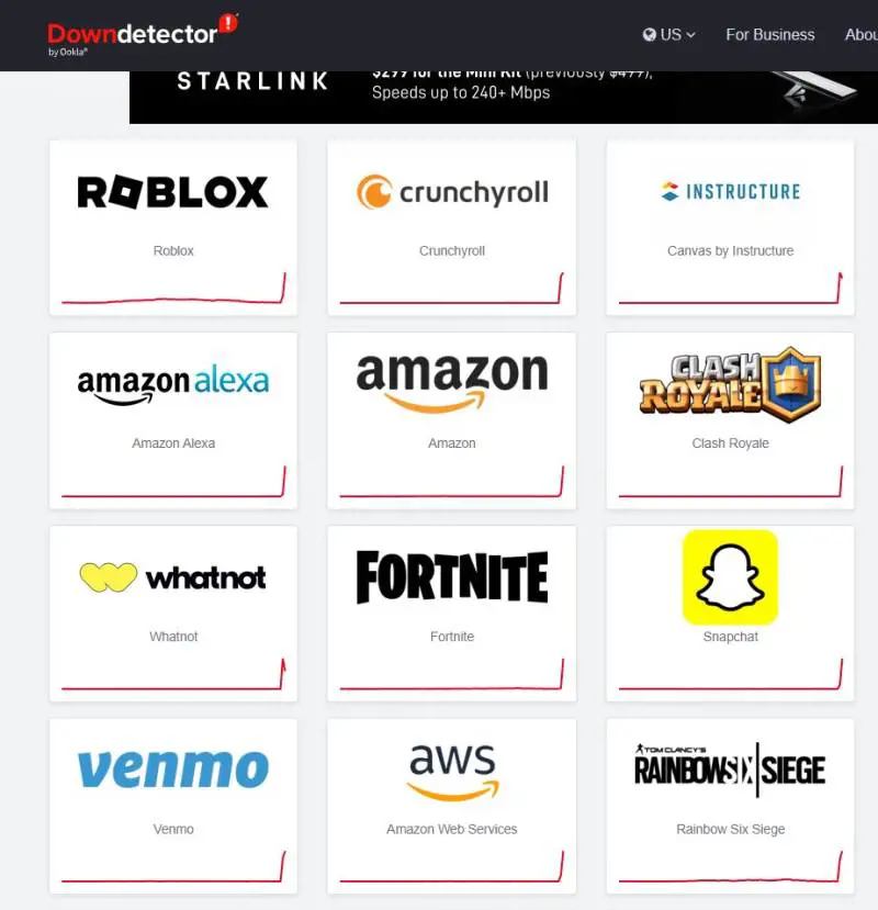 Canva, Roblox e Amazon Prime non funzionano: cosa succede in Italia e nel mondo