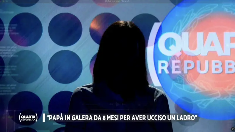 "Combatterò per te". Le lacrime in tv della figlia del vigilantes che sparò al ladro