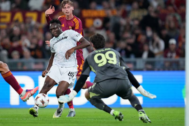Roma Viktoria Plzen Adu gol