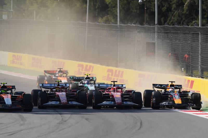 F1 Messico gara partenza