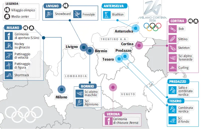 Le prime Olimpiadi "diffuse" sono già entrate nella storia