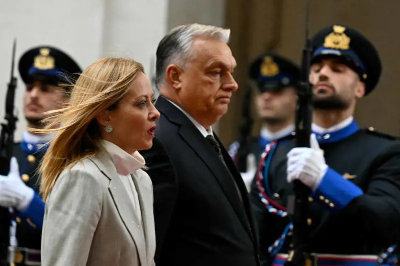 Orbán in Italia critica l'Ue e Trump