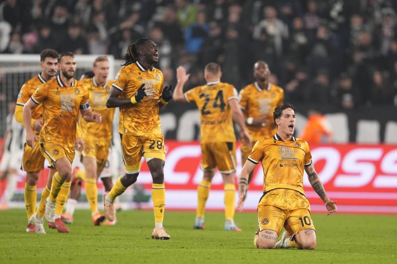 Juventus Udinese Zaniolo celebrazione