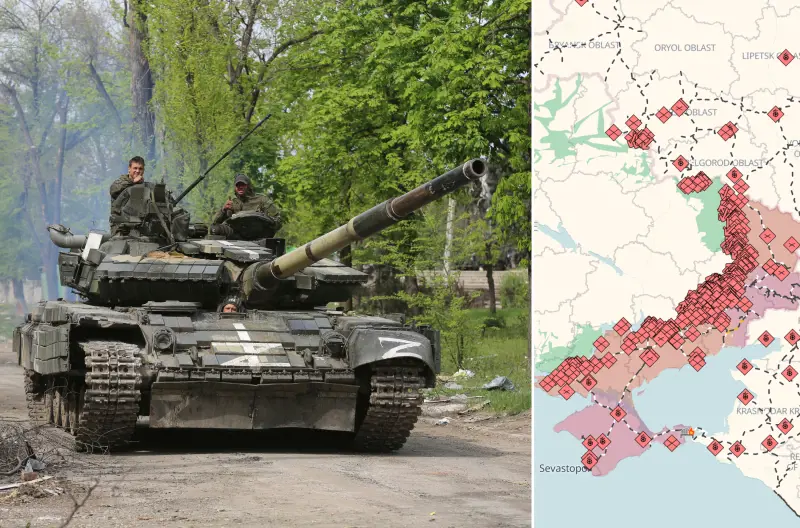 La mappa ucraina che svela la vera linea del fronte: "Così smascheriamo le fake news sull'avanzata russa"