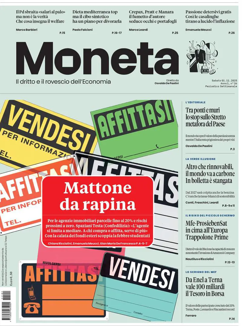 Casa, inchiesta su affitti e vendite. Mfe svetta in Ue, trappola Amazon