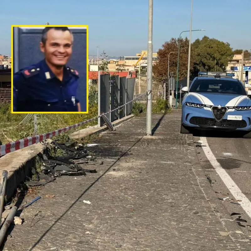 Napoli, suv con 6 giovani travolge una volante: morto un agente. Preso l'autista fuggito