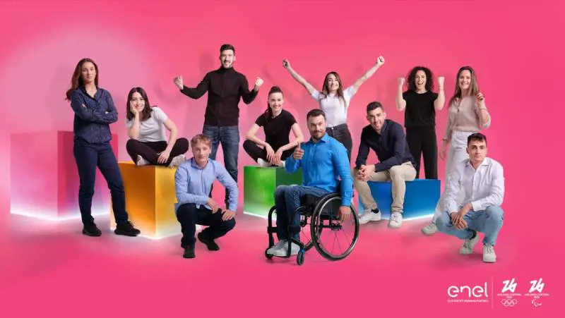 Il Team degli atleti Enel verso Milano Cortina 2026: energia, passione e talento azzurro