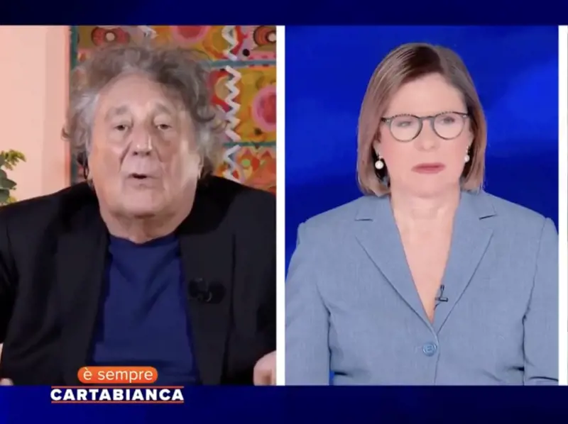 "Mi insultano, io dico quello che voglio". Iacchetti senza freni da È sempre Cartabianca