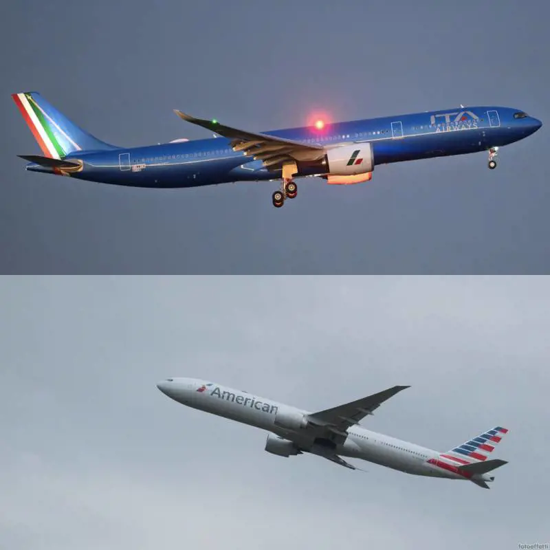 Los Angeles, Airbus di Ita e American Airlines sfiorano la collisione: cosa è successo