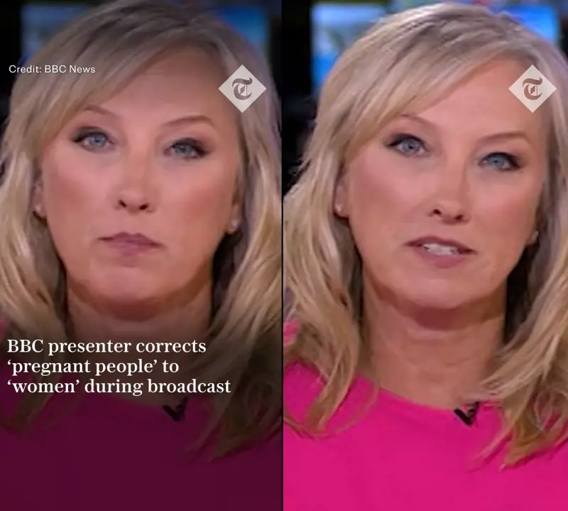 Disse "donne" e non "persone incinte": la Bbc bacchetta la giornalista anti-woke