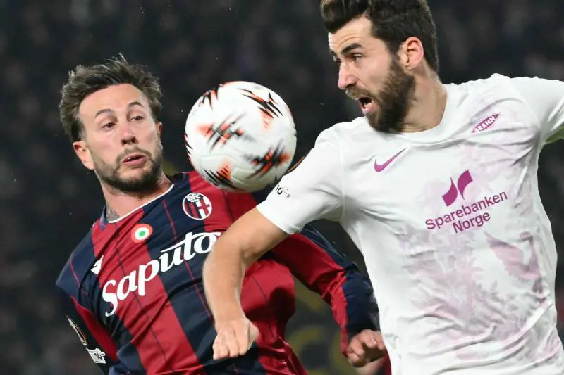 Il Bologna resiste in dieci e strappa un pari al Brann: finisce senza reti al Dall'Ara