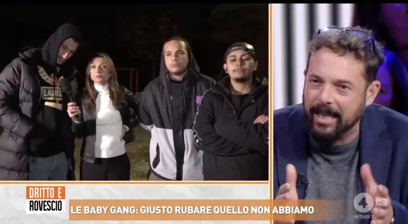 "Baby gang? Sono italianissimi". Tommaso Cacciari attacca il governo: scontro tv con Lisei 