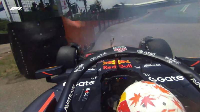F1 Brasile FP1 Tsunoda incidente
