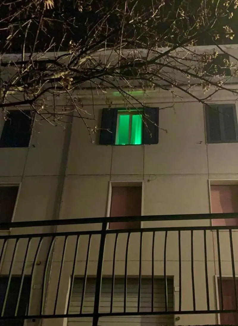 La luce verde nella stanza in cui nacque Giovina Mariano