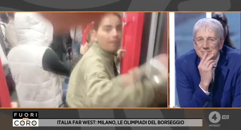Borseggiatrici aggrediscono troupe di Fuori dal coro: cosa è successo a Milano
