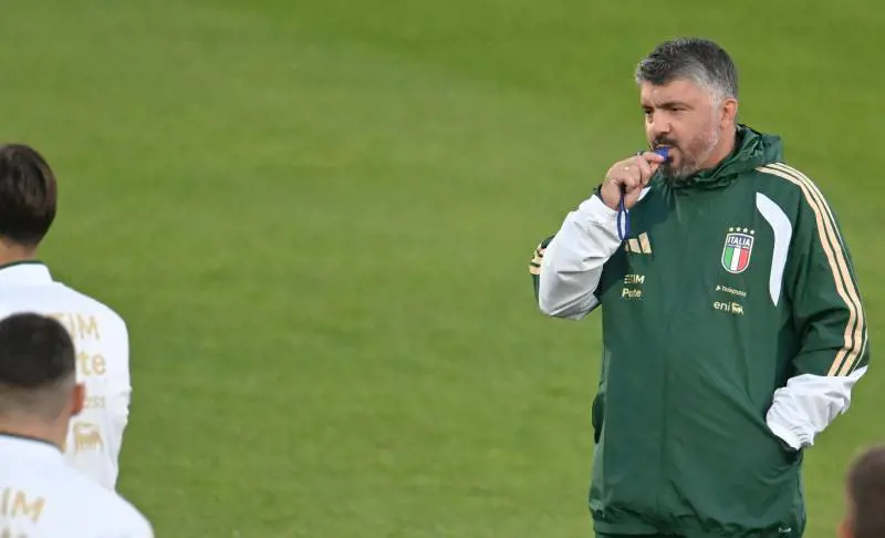 Gattuso, ct che soffre: "Mi fa male vedere i giovani in panchina"