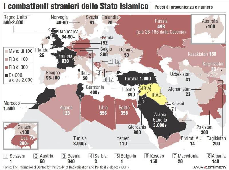combattenti isis