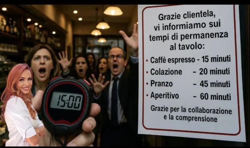 Torino, il Bar del Countdown. Dove il caffè scade prima di essere bevuto