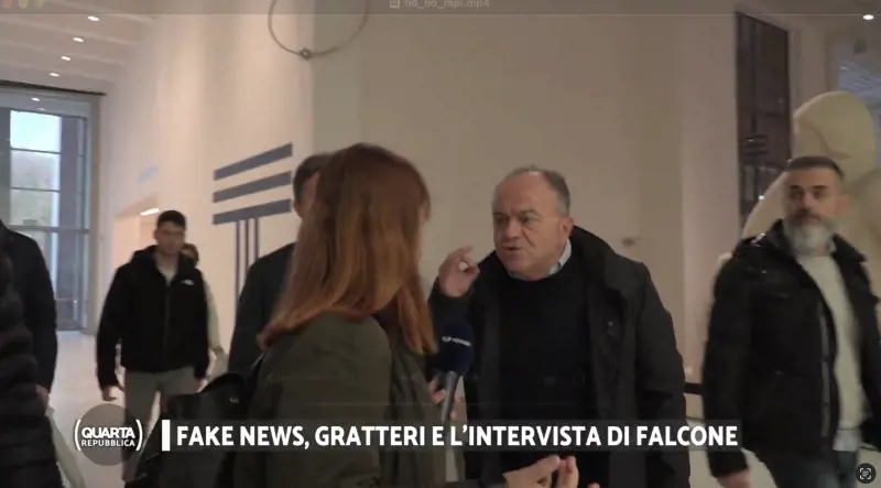 Gli chiedono di Falcone, Gratteri reagisce male: "Non voglio parlare con lei né con Quarta Repubblica"