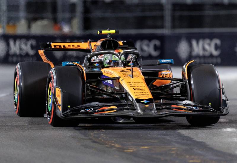 F1 Las Vegas FP1 Norris