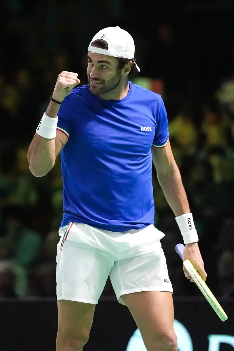 Coppa Davis, Italia-Belgio 1-0: Berrettini superbo, azzurri in vantaggio