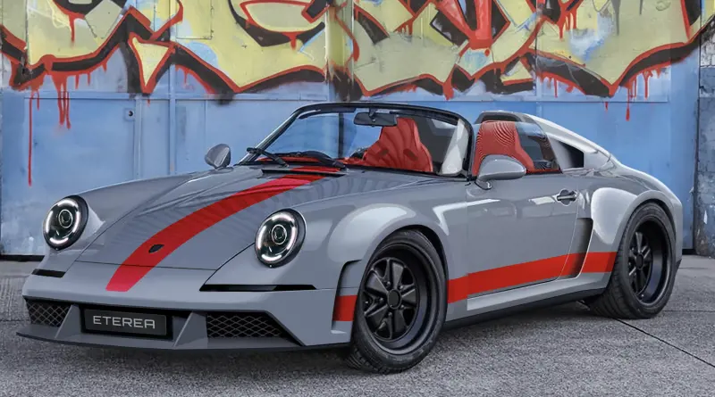 Eterea Iperleggera, ode al mondo analogico: una scultura dinamica a Milano AutoClassica