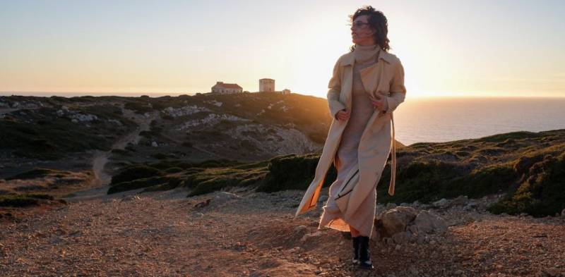 Abito di maglia e stivale