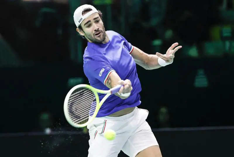 Coppa Davis, al via Italia-Spagna: Berrettini sfida Carreno Busta