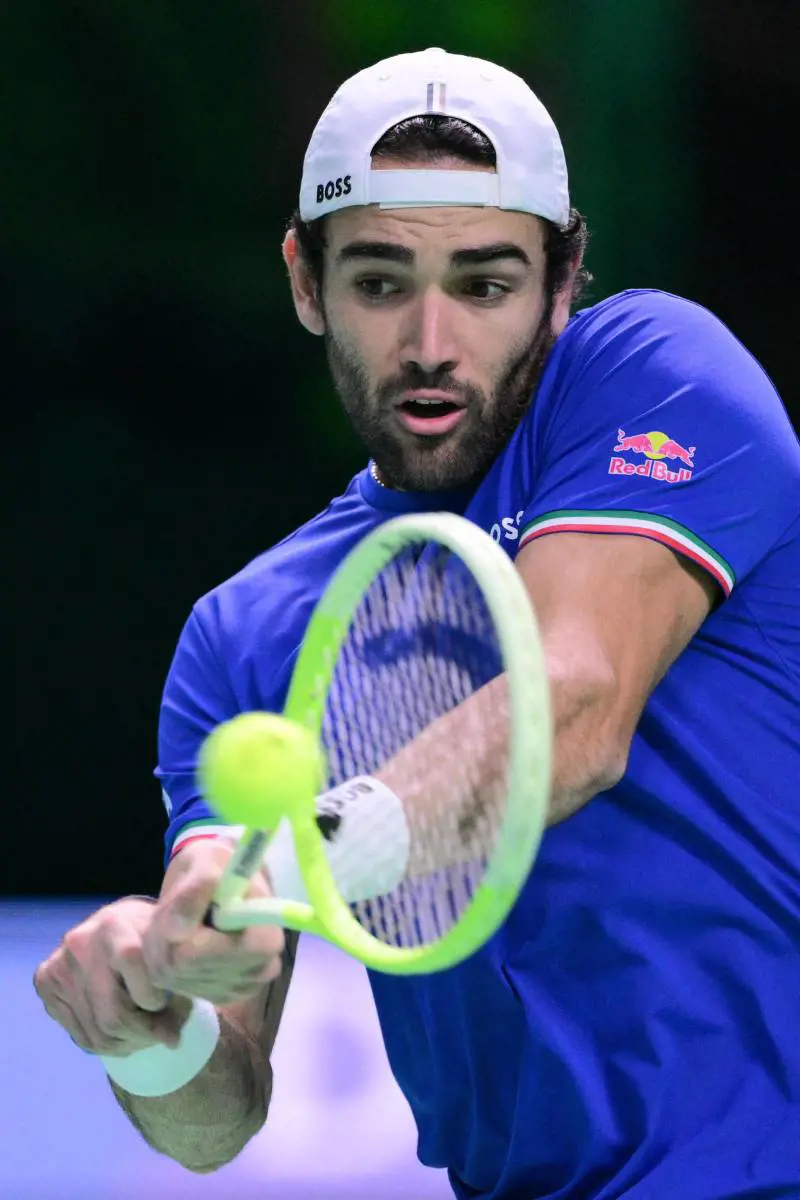 Coppa Davis, Italia-Spagna: Berrettini sfida Carreno |6-3, 1-1