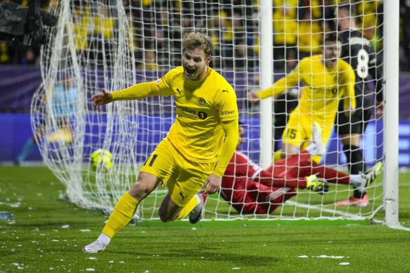 Bodo Glimt Juventus Blomberg celebrazione