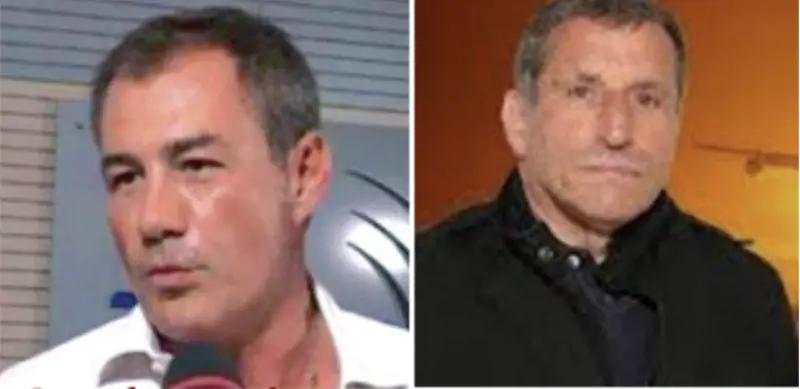 A sinistra il sottoufficiale Angelo Graziano, a destra Gerardo Vaiano