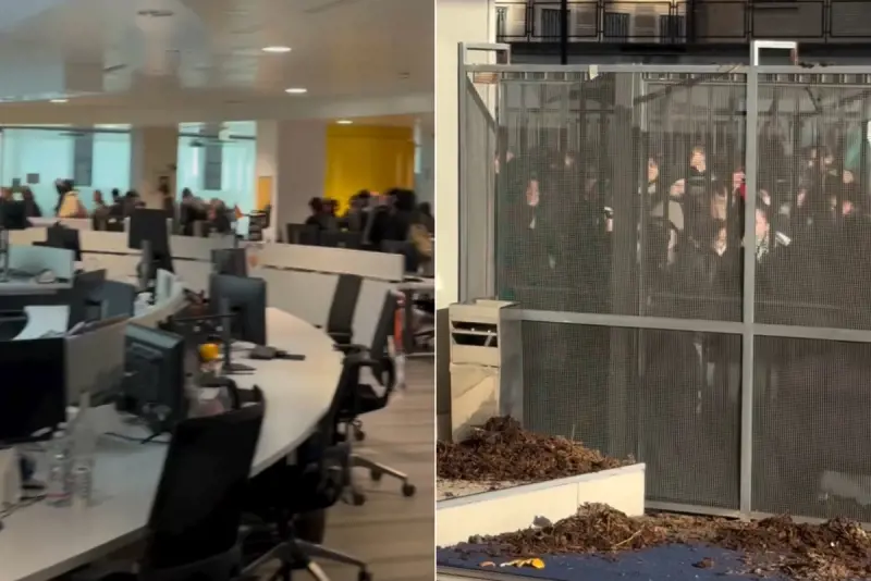 Sciopero contro la manovra: Pro Pal invadono la redazione de La Stampa, scontri a Venezia